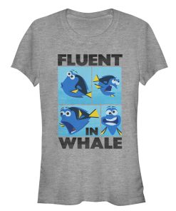 Junior’s Finding Dory Fluent in Whale T-Shirt