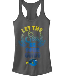 Junior’s Finding Dory Let the Sea be Your Guide Racerback Tank Top