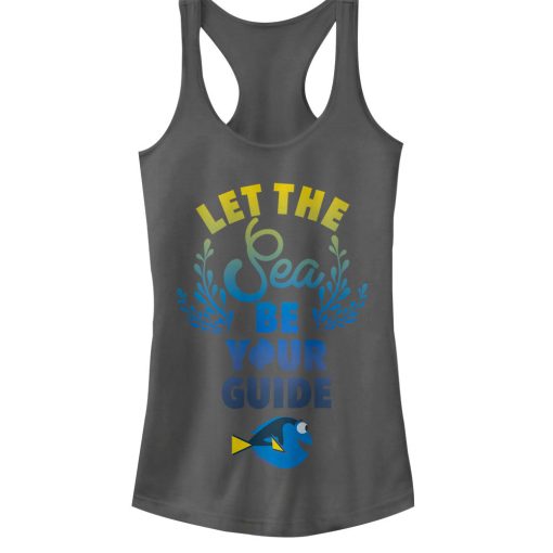 Junior’s Finding Dory Let the Sea be Your Guide Racerback Tank Top