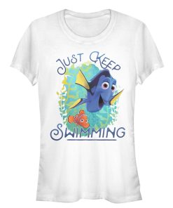 Junior’s Finding Dory Motivational Message T-Shirt