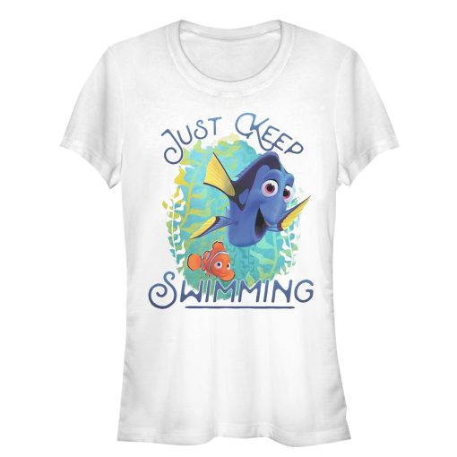 Junior’s Finding Dory Motivational Message T-Shirt