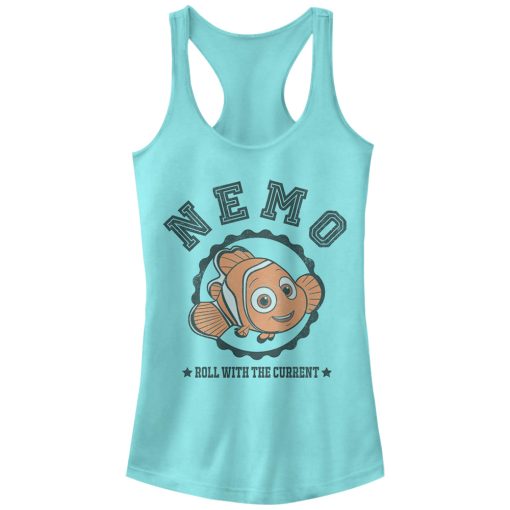 Junior’s Finding Dory Nemo Roll with Current Racerback Tank Top