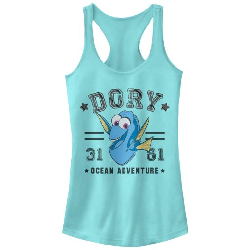 Junior’s Finding Dory Ocean Adventure Racerback Tank Top