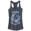 Junior’s Finding Dory Ocean Here We Come Racerback Tank Top