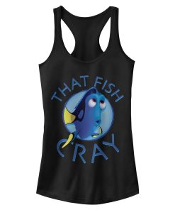 Junior’s Finding Dory That Fish Cray Racerback Tank Top