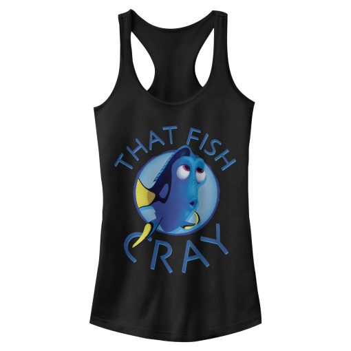 Junior’s Finding Dory That Fish Cray Racerback Tank Top