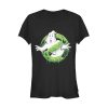 Junior’s Ghostbusters Slime Logo T-Shirt