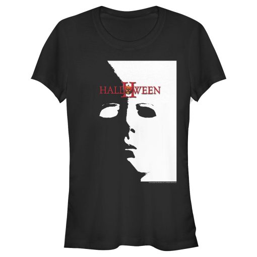 Junior’s Halloween II Michael Myers Mask Poster T-Shirt