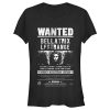 Junior’s Harry Potter Bellatrix Wanted Poster T-Shirt