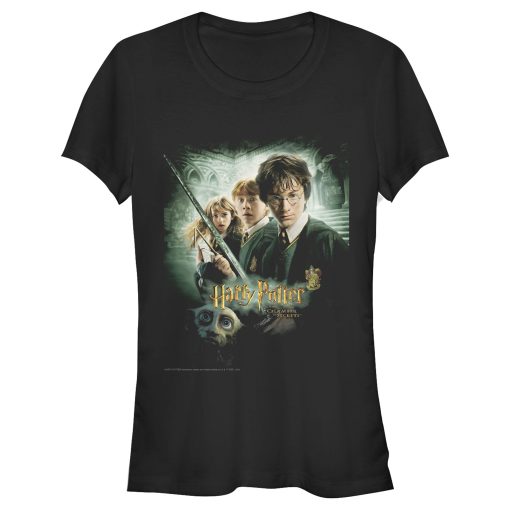 Junior’s Harry Potter Chamber of Secrets Poster T-Shirt