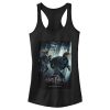 Junior’s Harry Potter Deathly Hallows Poster Racerback Tank Top