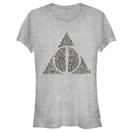 Junior’s Harry Potter Deathly Hallows Secret T-Shirt