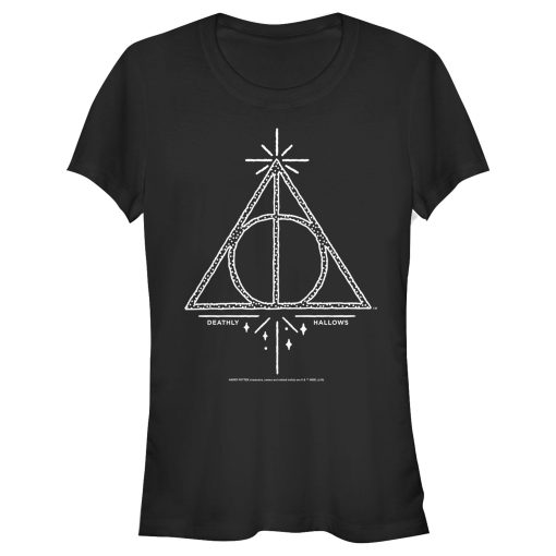 Junior’s Harry Potter Deathly Hallows Symbol T-Shirt