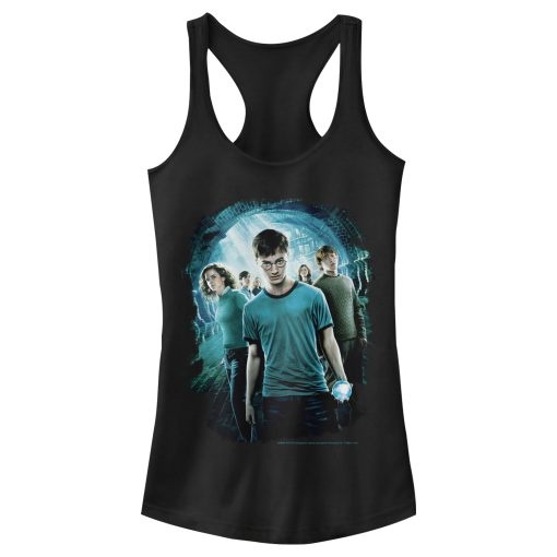 Junior’s Harry Potter Department of Mysteries Battle Racerback Tank Top