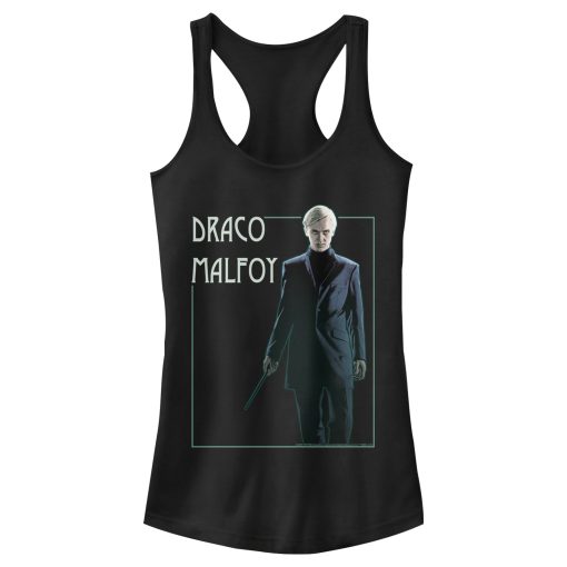 Junior’s Harry Potter Draco Malfoy Simple Framed Portrait Racerback Tank Top