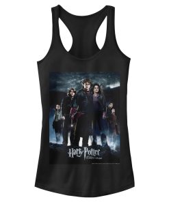 Junior’s Harry Potter Goblet of Fire Poster Racerback Tank Top