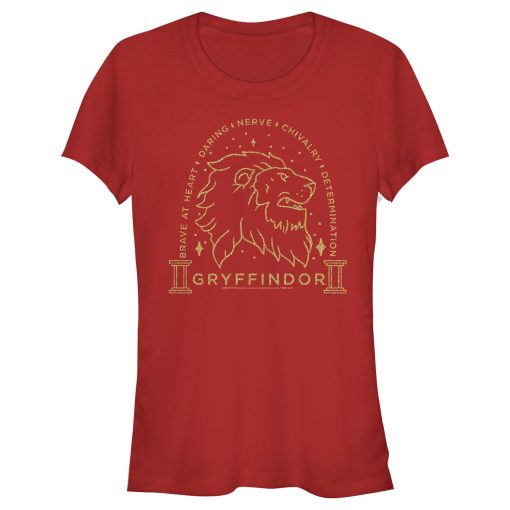 Junior’s Harry Potter Gryffindor House Emblem T-Shirt