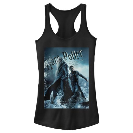 Junior’s Harry Potter Half-Blood Prince Hidden Horcrux Poster Racerback Tank Top