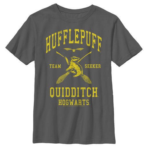 Junior’s Harry Potter Hufflepuff Quidditch Seeker Racerback Tank Top