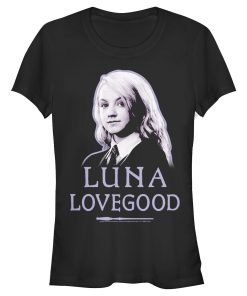 Junior’s Harry Potter Luna Lovegood Portrait T-Shirt