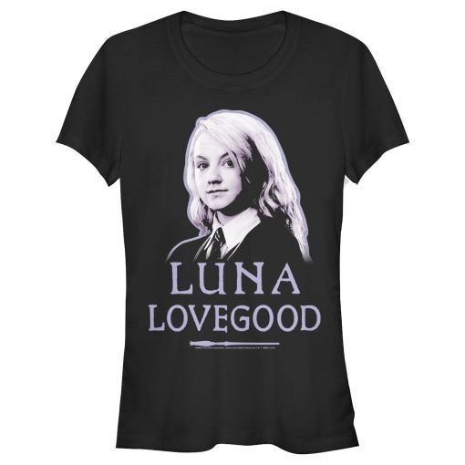 Junior’s Harry Potter Luna Lovegood Portrait T-Shirt