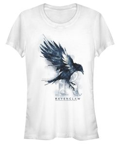 Junior’s Harry Potter Ravenclaw Bird Watercolor T-Shirt