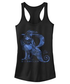 Junior’s Harry Potter Ravenclaw R Logo Racerback Tank Top