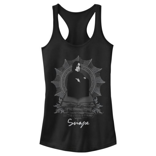 Junior’s Harry Potter Snape Potions Frame Racerback Tank Top