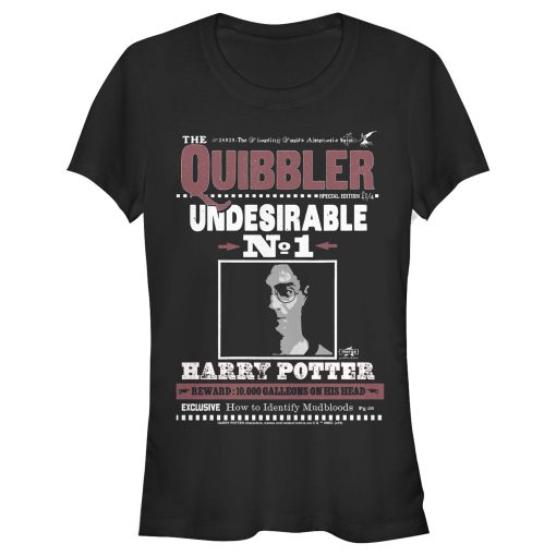 Junior’s Harry Potter Undesirable No. 1 Quibbler T-Shirt