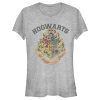 Junior’s Harry Potter Vintage Hogwarts Crest T-Shirt