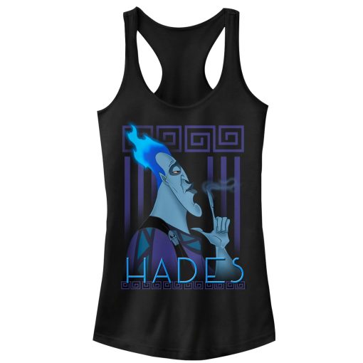 Junior’s Hercules Hades Flame Racerback Tank Top