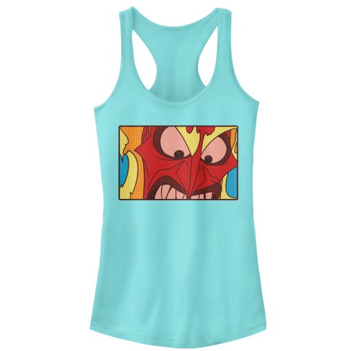 Junior’s Hercules Hades Frame Racerback Tank Top