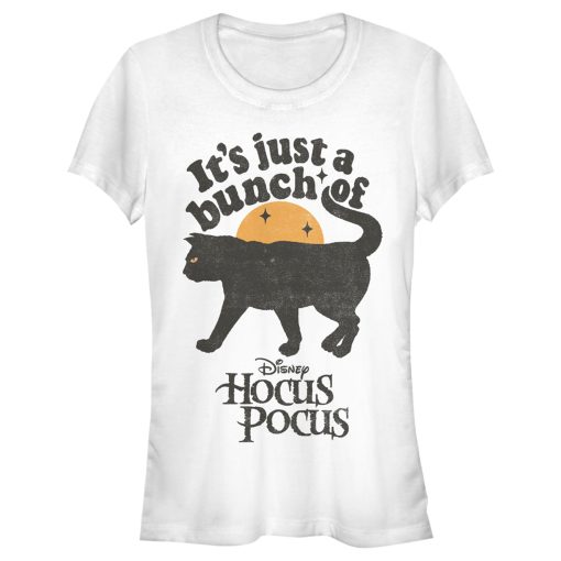 Junior’s Hocus Pocus Binx Cat T-Shirt