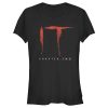 Junior’s IT Chapter Two Chapter Two Classic Logo Poster T-Shirt