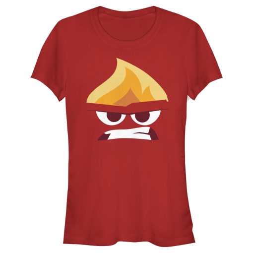 Junior’s Inside Out Angry Portrait T-Shirt