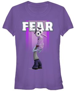 Junior’s Inside Out Fear Portrait T-Shirt