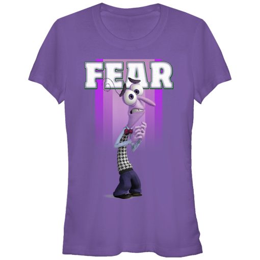 Junior’s Inside Out Fear Portrait T-Shirt