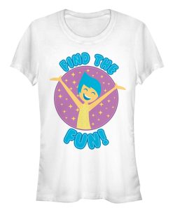Junior’s Inside Out Joy Find Fun T-Shirt
