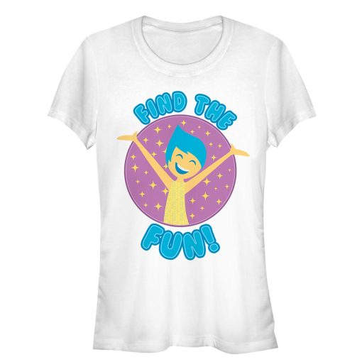 Junior’s Inside Out Joy Find Fun T-Shirt