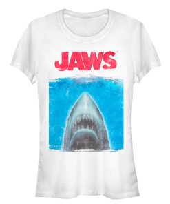 Junior’s Jaws Shark Movie Poster T-Shirt
