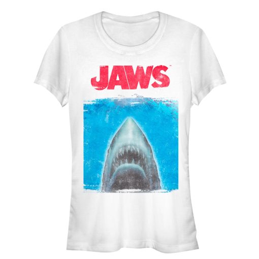 Junior’s Jaws Shark Movie Poster T-Shirt