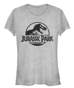 Junior’s Jurassic Park Classic Logo T-Shirt