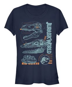 Junior’s Jurassic World Fallen Kingdom Fossil Skulls T-Shirt