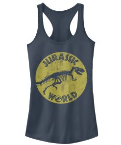 Junior’s Jurassic World Fallen Kingdom Retro Fossil Racerback Tank Top