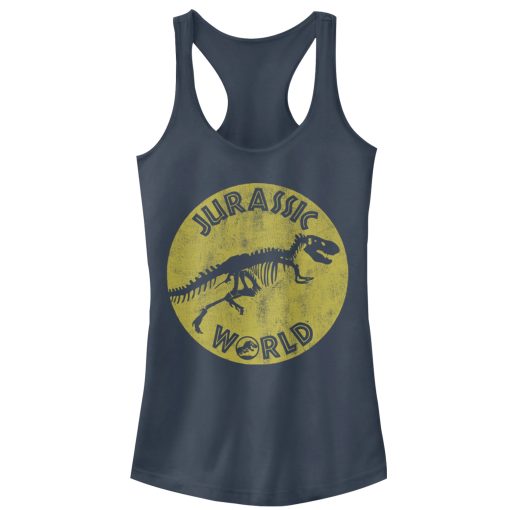 Junior’s Jurassic World Fallen Kingdom Retro Fossil Racerback Tank Top