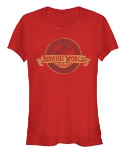Junior’s Jurassic World Genetically Altered Logo T-Shirt