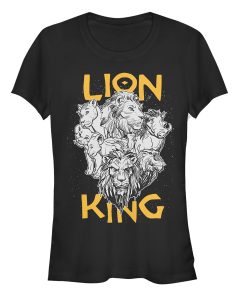 Junior’s Lion King Animal Kingdom Crew T-Shirt