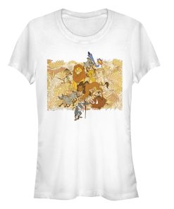 Junior’s Lion King Characters Hidden in the Palms T-Shirt