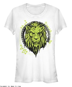 Junior’s Lion King Geometric Scar Emblem T-Shirt