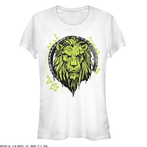 Junior’s Lion King Geometric Scar Emblem T-Shirt